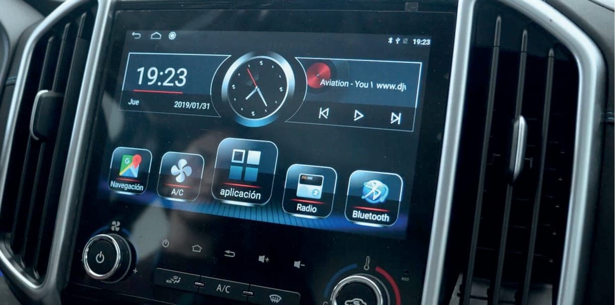 Pantalla multimedia de 10" de la ZX Auto Grandlion